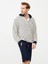Erkek Ekru Oversize Pamuklu Sweatshirt 3