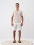 Erkek Naturel Oversize Keten Polo Yaka Kazak 2