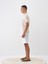 Erkek Naturel Oversize Keten Polo Yaka Kazak 4