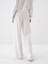 Kadın Beyaz Oversize Modal Pantolon 4