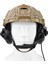 Earmor M32X Plus Kask Atış Kulaklığı Kulak Koruma Telsiz Yuvalı (Foliage Green) Yeşil 3