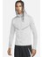 Therma Fit Adv Run Division Pnncle Mid Hoodie Kapüşonlu Reflektörlü Erkek Koşu Sweatshirt Gri 1