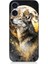 Apple iPhone 16 Uyumlu Kurt ve Ay Desenli Silikon Kılıf 1