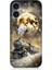Apple iPhone 16 Plus Uyumlu Buharlı Tren Desenli Silikon Kılıf 1