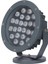 Bahçe LED Armatür Paslanmaz Dekoratif Dış Mekan Aydınlatma Lamba Spot Gösteri Sıcak Beyaz A-1306 24W 220V IP68 1