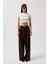 Nepo Baskılı Crop Beyaz T-Shirt 2