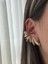 Bym Modeli Gold Renkli Küpe Earcuff 1
