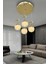 Alize Modern Sarkıt Cam 4 Top LED Avize 1