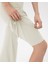 Krem Şortlu Yoga Pantolon Ince Dökümlü Yoga Pantolon 6