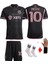 Messi I.miami. Siyah Pembe Renk Unisex Çocuk Forma Takımı 2