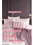 Sport Çizgili Nevresim Takımı Çift Kişilik Soft Line Bordo 2