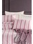 Sport Çizgili Nevresim Takımı Çift Kişilik Soft Line Bordo 4