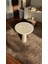 Wood Wooden Ahşap Tekli Mantar Yan Sehpa Modern Naturel Renk Fiskos 2
