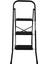 3 Basamaklı Metal Merdiven Hardy Siyah (1.30 Metre) 1