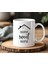Home Sweet Home Çizgi Tasarımlı Beyaz Seramik Baskılı Kupa Bardak 330 ml 1