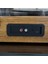 Klasik Görünümlü Pikap Hoparlörlü Vintage Ahşap Görünümlü Bluetooth Bağlantı 33 45 78 Dönüş Hızı Nostaljik Pikap R108 4