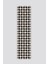 Kırmızı Siyah Kare Kalp Desenli Runner 40X220CM 2
