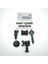 Zeus Zs 811 Kask Için Gen1 Standart Model Chin Mount Aksiyon Kamera Çene Bağlantı Aparatı 6