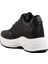 Siyah Yüksek Taban Kadın Spor Ayakkabı 6031 Z 4