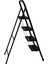 4 Basamaklı Metal Merdiven Hardy Siyah (1.48 Metre) 3