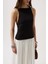Sırt Kurdele Detay Siyah Bluz 3