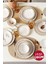 Brown Leaf Yemek Takımı 24 Parça 6 Kişilik 22427-28 1