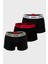 Logolu Streç Pamuklu 3 Pack Boxer Erkek Boxer 50532611 977 1