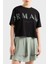 Armani Exchage Pamuk Cropped Fit Bisiklet Yaka Logolu T Shirt Bayan T Shirt XW000520 AF10359 UC001 1