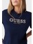 Cn Ss Logolu Pamuklu Düğme Detaylı Boxy Fit Sıfır Yaka Cropped T Shirt W5GI15K8FQ4 Bayan T Shirt W5GI15 K8FQ4 G7P1 4