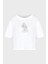 Armani Exchage Pamuk Cropped Fit Bisiklet Yaka Taşlı Logolu T Shirt Bayan T Shirt XW000102 AF10359 U0002 5