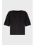 Armani Exchage Pamuk Cropped Fit Bisiklet Yaka Taşlı Logolu T Shirt Bayan T Shirt XW000102 AF10359 UC001 5