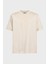 Kabartmalı Logo Pamuk Regular Fit Bisiklet Yaka T Shirt Erkek T Shirt EM001040 AF13669 U1098 4