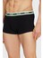 Streç Pamuklu Logo Baskılı 3 Pack Boxer Erkek Boxer 50492375 970 4