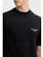 Pamuk Oversize Bisiklet Yaka Logolu T Shirt Erkek T Shirt EM001060 AF13715 UC001 3