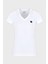 Armani Exchage Pamuk Slim Fit V Yaka Logolu T Shirt Bayan T Shirt XW000105 AF11929 U0002 5