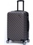 2'li Valiz Seti Orta Boy - Kabin Boy Antrasit Pro Abs 1001 3