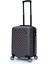 2'li Valiz Seti Orta Boy - Kabin Boy Antrasit Pro Abs 1001 5