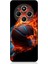 Redmi 14C Uyumlu Ateşli Basketbol Desenli Silikon Kılıf 1