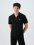 Regular Fit Siyah Erkek T-Shirt LF2039305 1