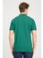 Regular Fit Polo Yaka Yeşil Erkek T-Shirt W7D5K4XX2T300 4