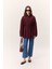 Büzgü Bağlama Detaylı Tunik Bordo 1