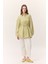 Büzgü Bağlama Detaylı Tunik Sarı 3