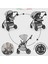 Hera Travel Sistem Bebek Arabası Silver Gri 3
