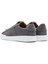 Erkek Gri Bağcıklı Süet Deri Sneaker 25SFD707510 5