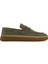 Erkek Yeşil Süet Deri Casual Loafer 25SFD631810 1