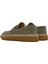 Erkek Yeşil Süet Deri Casual Loafer 25SFD631810 5