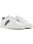 Erkek Beyaz Bağcıklı Deri Sneaker 25SFD674618 3