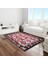 Home Çift Taraflı Kilim Makinede Yıkanabilir Modern Desenli 80X150CM 5