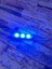 Camlı Parmak LED Lamba Mavi 12 Volt Su Geçirmez 4