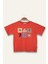 Erkek Çoçuk Future Baskılı T-Shirt - Coral 1